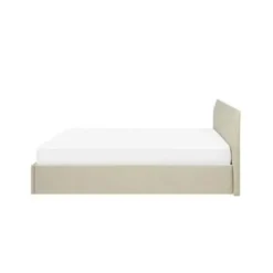 ORBEY - Tweepersoonsbed - Beige - 160 x 200 cm - Polyester