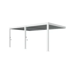 Orion Deluxe overkapping muur 400 x 600 cm wit