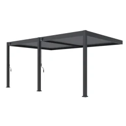 Orion Deluxe overkapping muur 360 x 530 cm antraciet