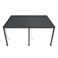 Orion Deluxe overkapping muur 360 x 530 cm antraciet