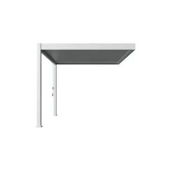 Orion Deluxe overkapping muur 300 x 400 cm wit