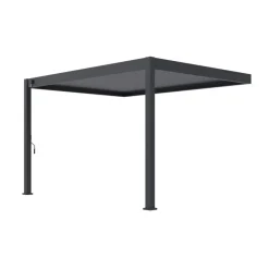 Orion Deluxe overkapping muur 300 x 400 cm antraciet