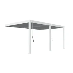 Orion Deluxe overkapping muur 360 x 530 cm wit