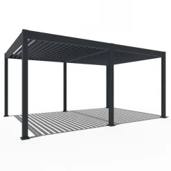 Orion Deluxe overkapping elektrisch met LED 360 x 530 antraciet