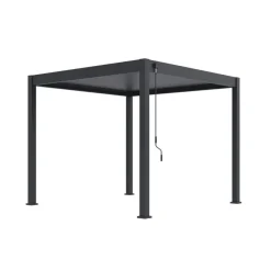 Orion Deluxe terrasoverkapping 300 x 300 cm antraciet