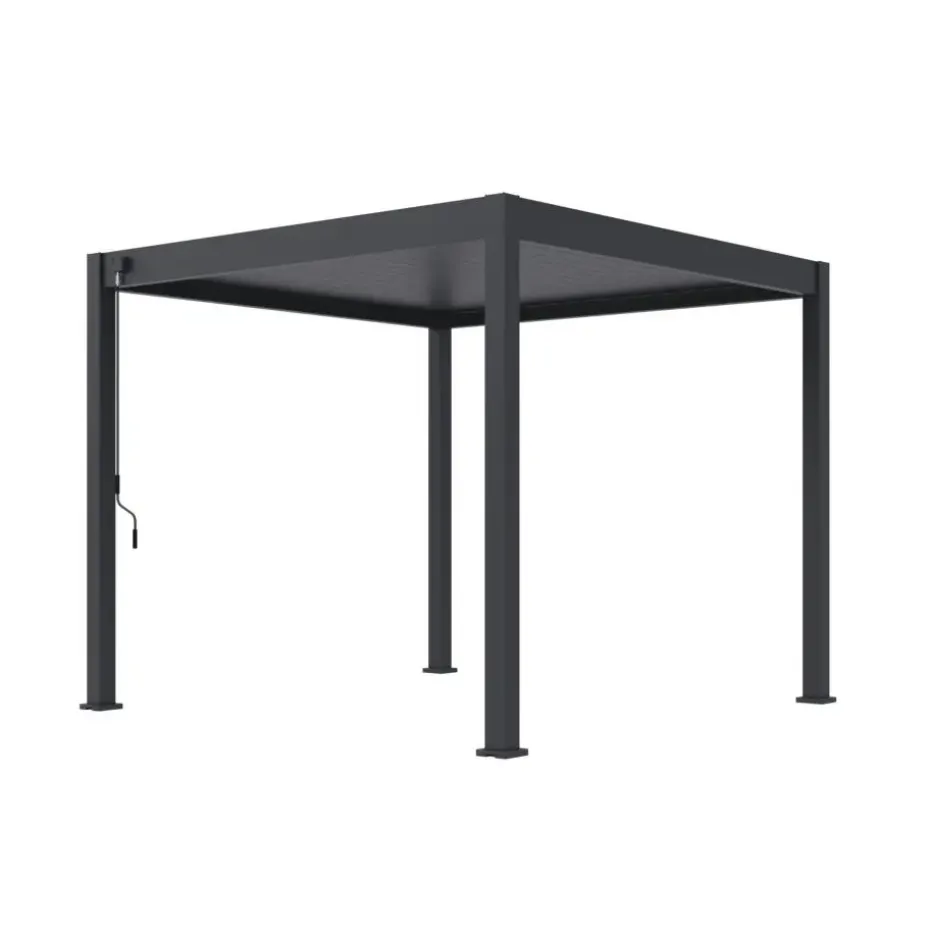 Orion Deluxe terrasoverkapping 300 x 300 cm antraciet