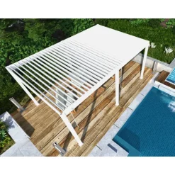 Orion Deluxe terrasoverkapping 360 x 530 cm wit