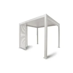 Orion louvre shutter paneel (voor 4M kant) wit 1 stuk