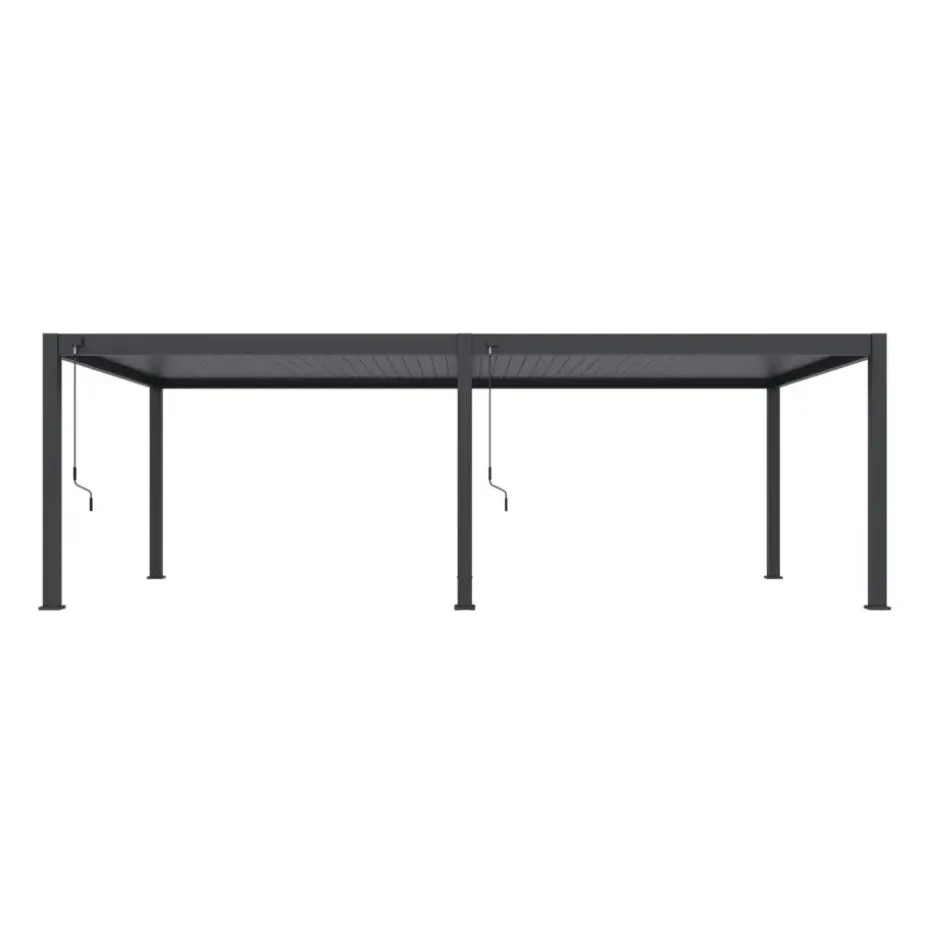 Orion Premium overkapping - 400 x 800 cm - Antraciet