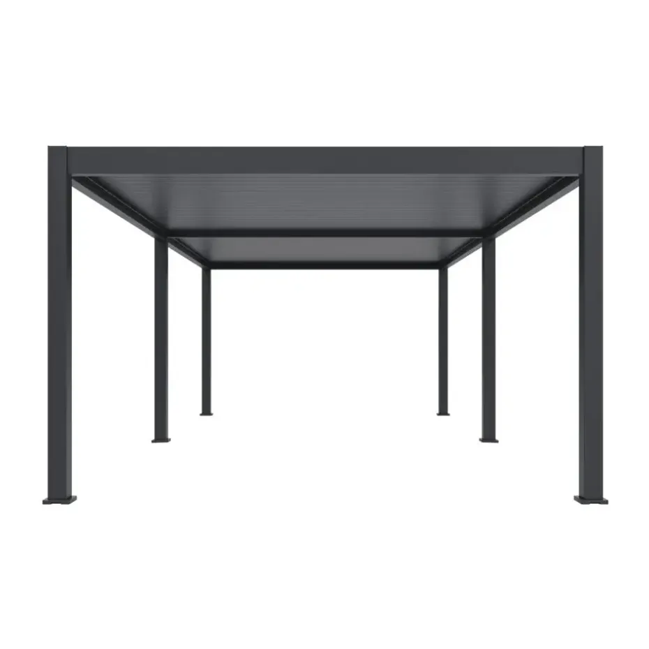 Orion Premium overkapping - 400 x 800 cm - Antraciet