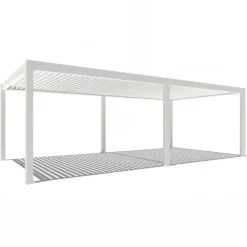 Orion Premium overkapping E-LED - 400 x 800 cm - wit