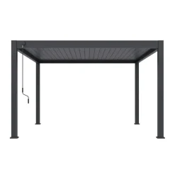 Orion Premium overkapping - 400 x 400 cm - Antraciet