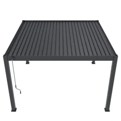 Orion Premium overkapping - 400 x 400 cm - Antraciet