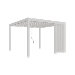 Orion verticaal louvre shutter paneel 1,2 meter wit