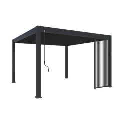 Orion verticaal louvre shutter paneel 1 meter antraciet