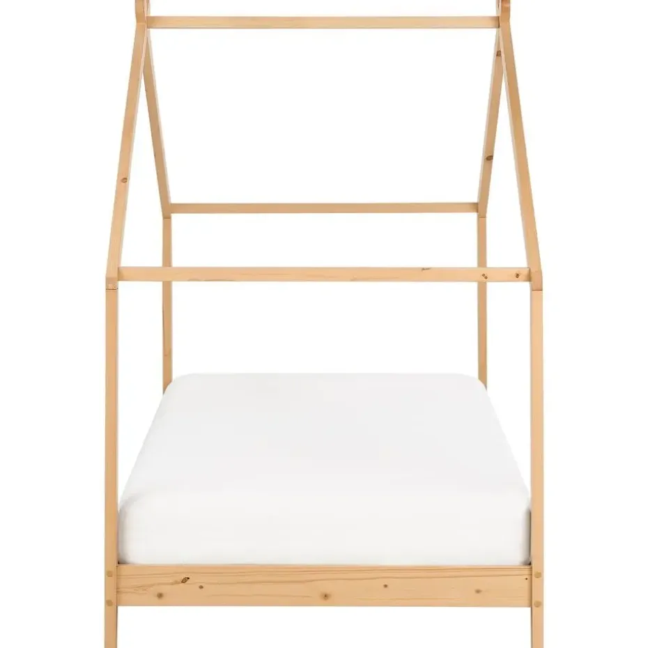 ORLU - Kinderbed - Lichthout - 90 x 200 cm - Dennenhout