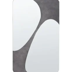 ORMES - Wandspiegel - Grijs - 70 x 110 cm - Glas