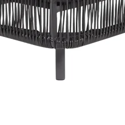 OSINI - Ligstoel - Grijs - Rotan