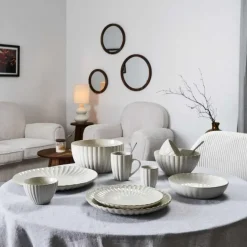 OTIX Dinerborden 12 Delig Solis - Wit