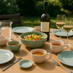 OTIX Dinerborden 6 Stuks Aurora - Multikleur