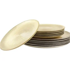 OTIX Dinerborden Bordenset 6 Persoons Onderborden Goud