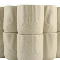 OTIX Koffiekopjes Zonder Oor Set van 12 Koffietassen Theemok 190ml