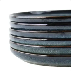 OTIX Ontbijtborden Bordenset 6 Persoons 21cm Dessertbord Ontbijtborden Blauw...