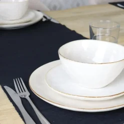 OTIX Ontbijtborden Bordenset 6 Persoons Beige 21cm Keramiek