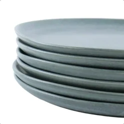 OTIX Ontbijtborden Bordenset 6 Persoons Dessertbord 21cm Aardewerk OAK