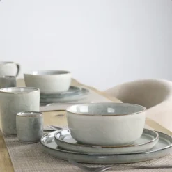 OTIX Ontbijtborden Bordenset 12 Persoons Dessertbord 21cm Aardewerk