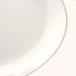 OTIX Ontbijtborden Dessert Gebaksbordjes Borden Set van 6 Stuks 20cm Wit met