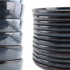 OTIX Serviesset 25-delig Bordenset Saladeschaal Koffiekopjes Ontbij...