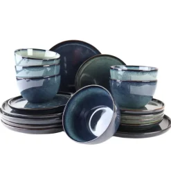 OTIX Serviesset 18-delig Bordenset Ontbijtborden Dinerborden Soepko...