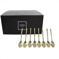 OTIX Theelepels Koffielepels Kleine Lepels Set van 8