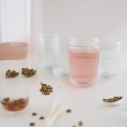 OTIX Theemok Drinkglazen Koffiemok Limonade glazen 320ml Set van 8