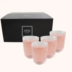 OTIX Waterglazen Drinkglazen Limonade 320ml Set van 4