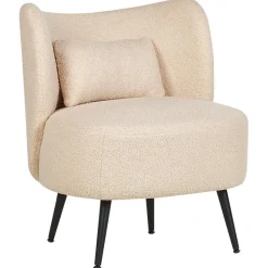 OTSBY - Fauteuil - Beige - Bouclé