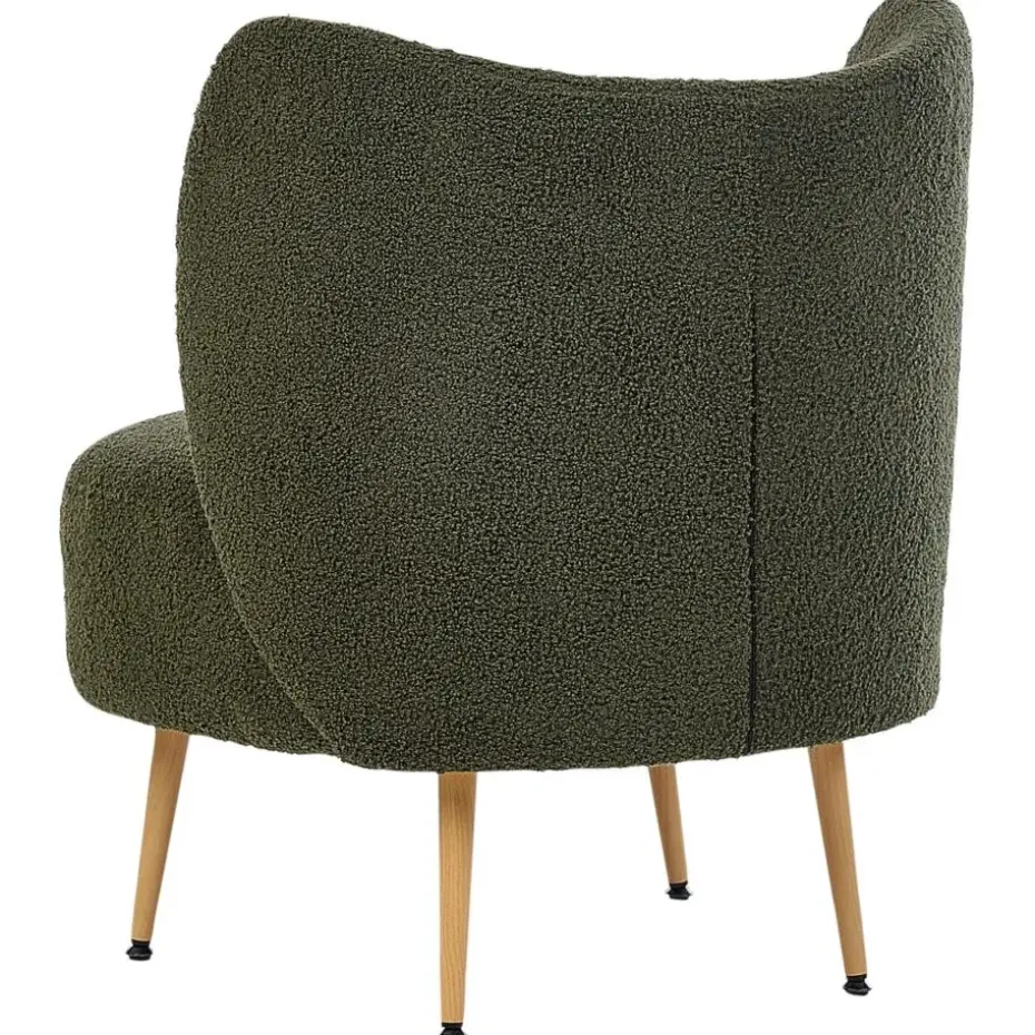 OTSBY II - Fauteuil - Donkergroen - Bouclé