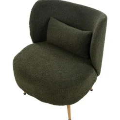 OTSBY II - Fauteuil - Donkergroen - Bouclé