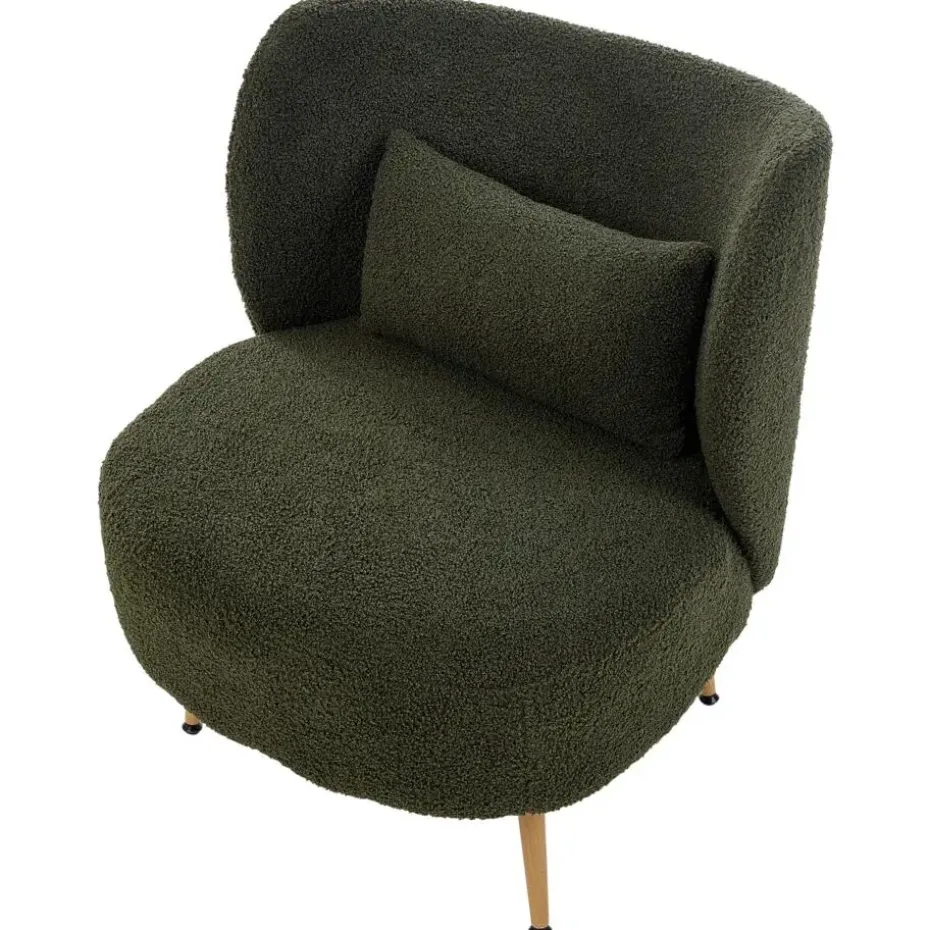 OTSBY II - Fauteuil - Donkergroen - Bouclé