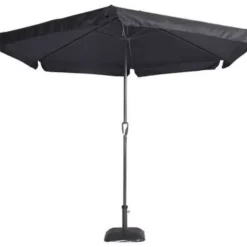 Outdoor Living - Parasol Gemini - Zwart - Diameter Ø3m