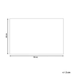 PANDIN - Deurmat - Meerkleurig - 60 x 90 cm - Kokos