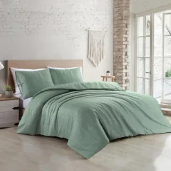 Papillon dekbedovertrek Cadiz - 200x200/220 cm - Groen