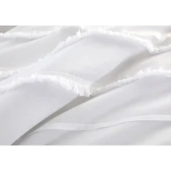 Papillon dekbedovertrek Lucidia - 200x200/220 - wit
