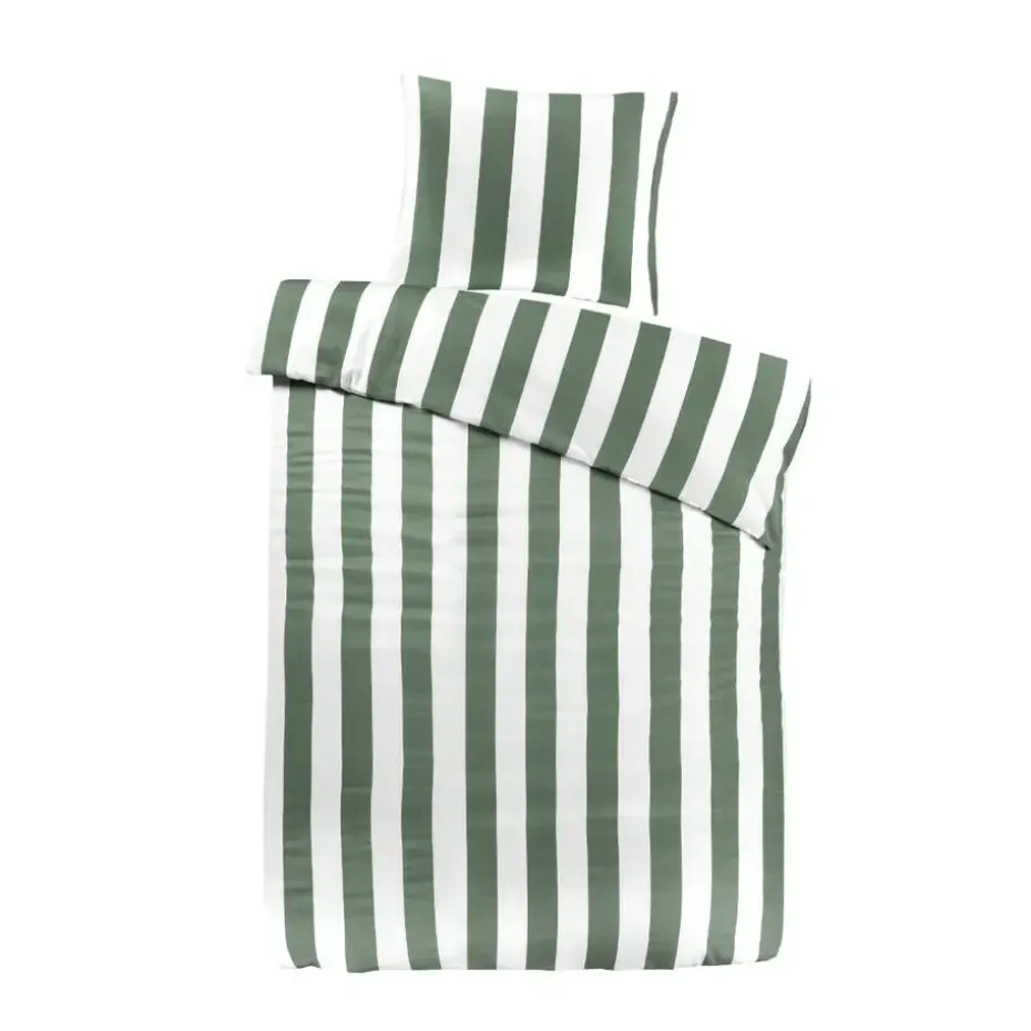 Papillon dekbedovertrek Lewis - 140x200/220 cm - Groen