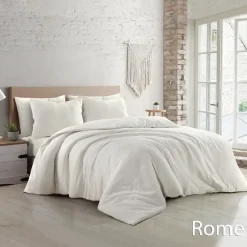 Papillon dekbedovertrek Rome - 240x200/220 - ivoor