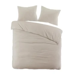 Papillon dekbedovertrek Rome - 240x200/220 - zand