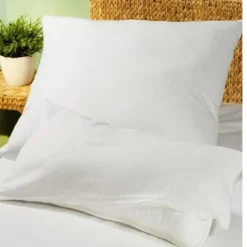 Papillon hoeslaken - molton 100% katoen - 200x220 cm - Wit