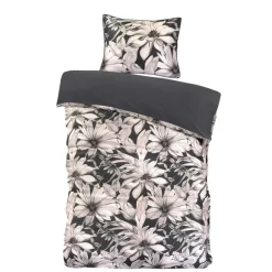 Papillon Luna Dekbedovertrek - Eenpersoons - 140x200/220 cm - Navy