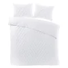 Papillon Valencia Dekbedovertrek - Lits-jumeaux - 240x200/220 cm - Wit